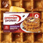 Frozen Chocolate Chip Protein Waffles