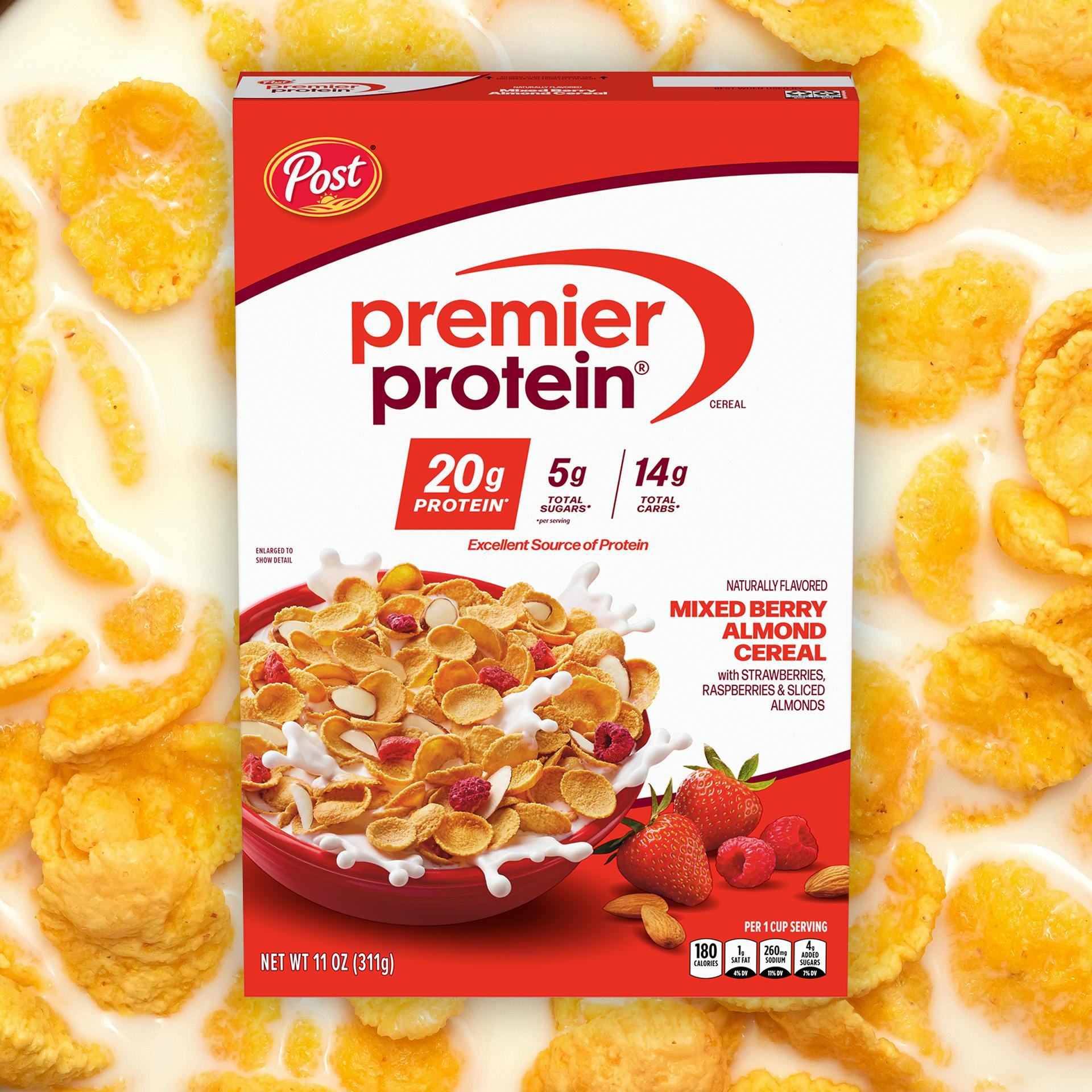 Mixed Berry Almond Protein Cereal