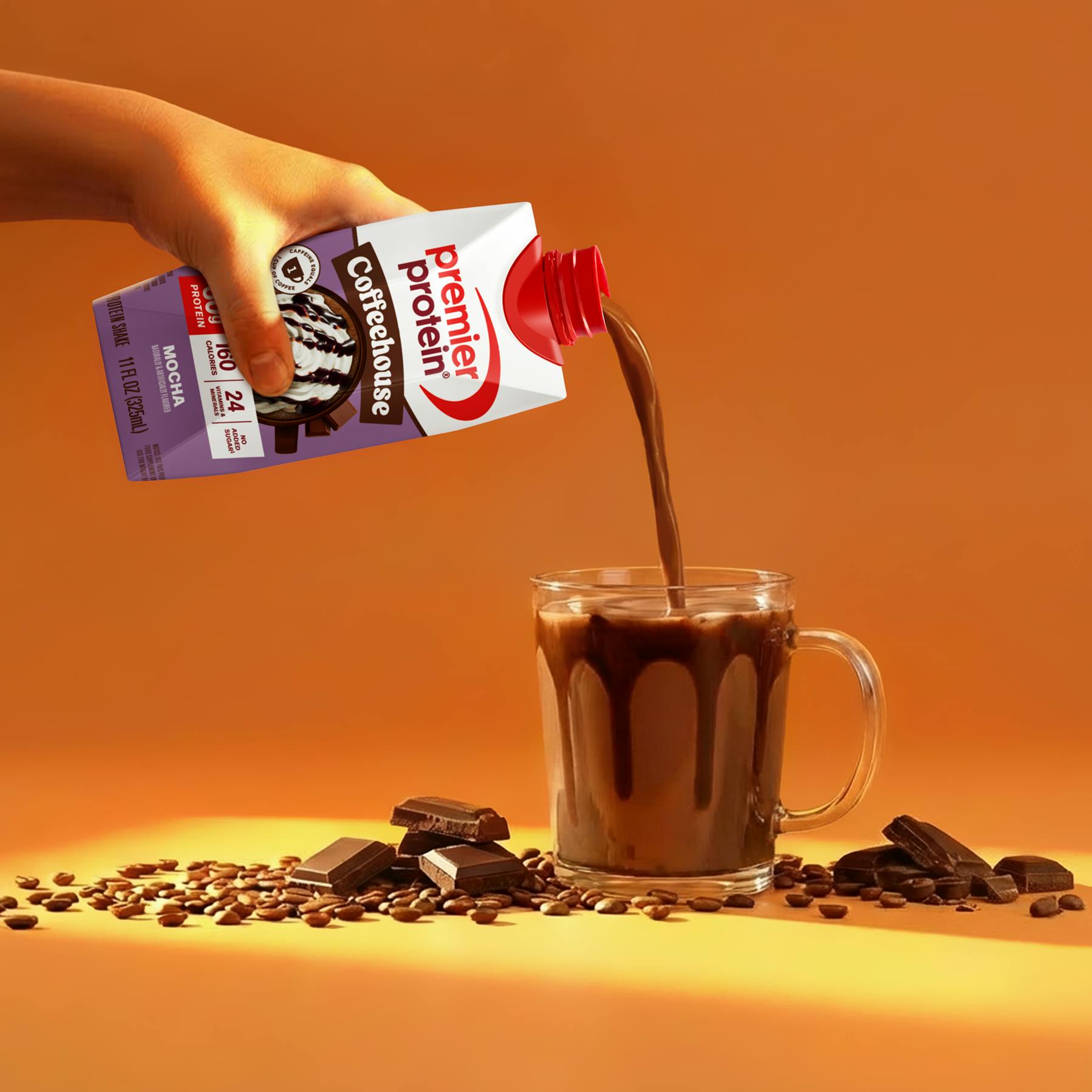 Mocha Coffeehouse Protein Shake - 2