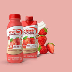 Strawberries & Cream Protein Shake - 4