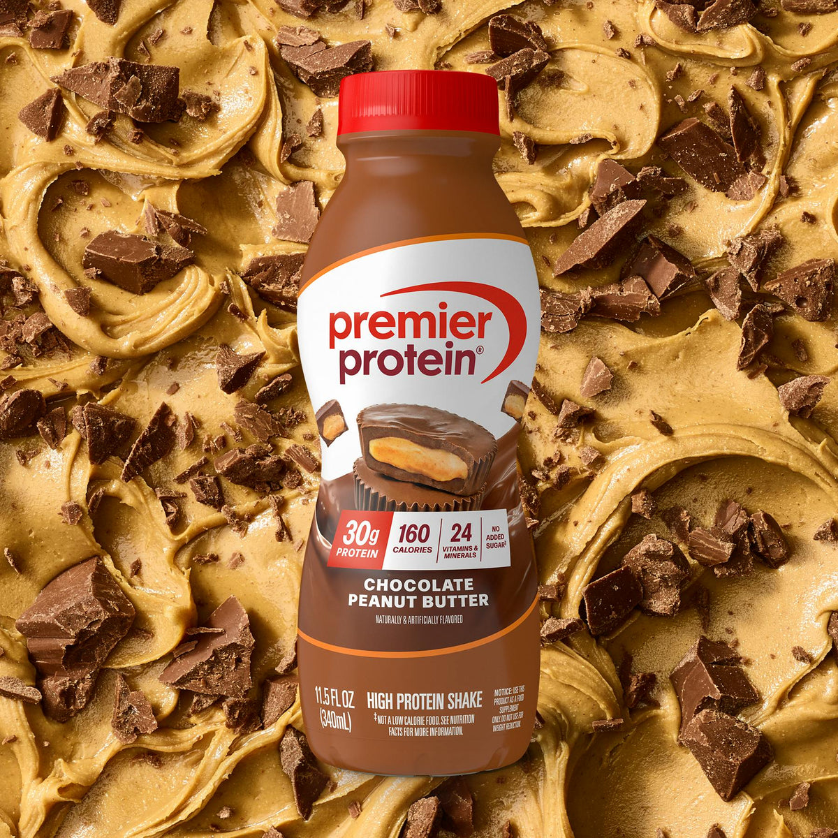 Chocolate Peanut Butter Protein Shake