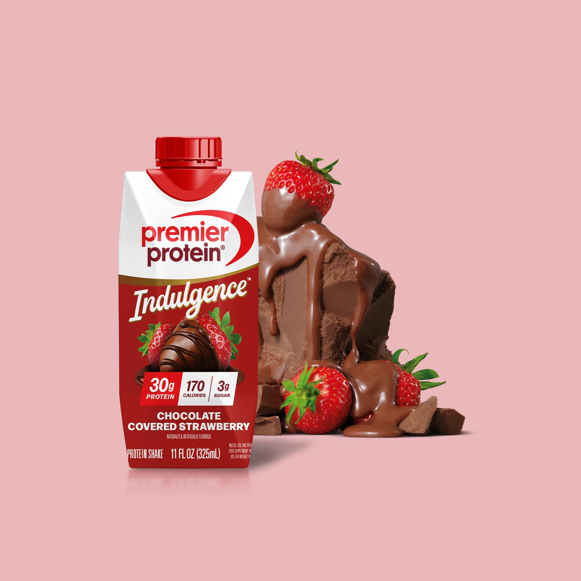 Chocolate Covered Strawberry Indulgence Protein Shake - 2