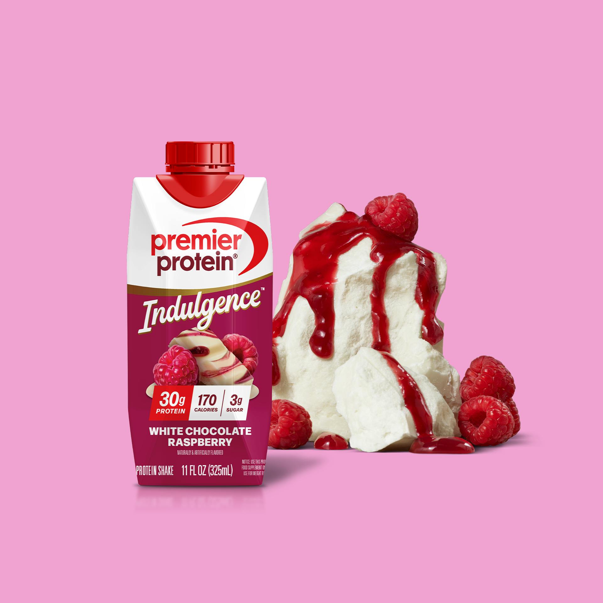 White Chocolate Raspberry Indulgence Protein Shake - 2