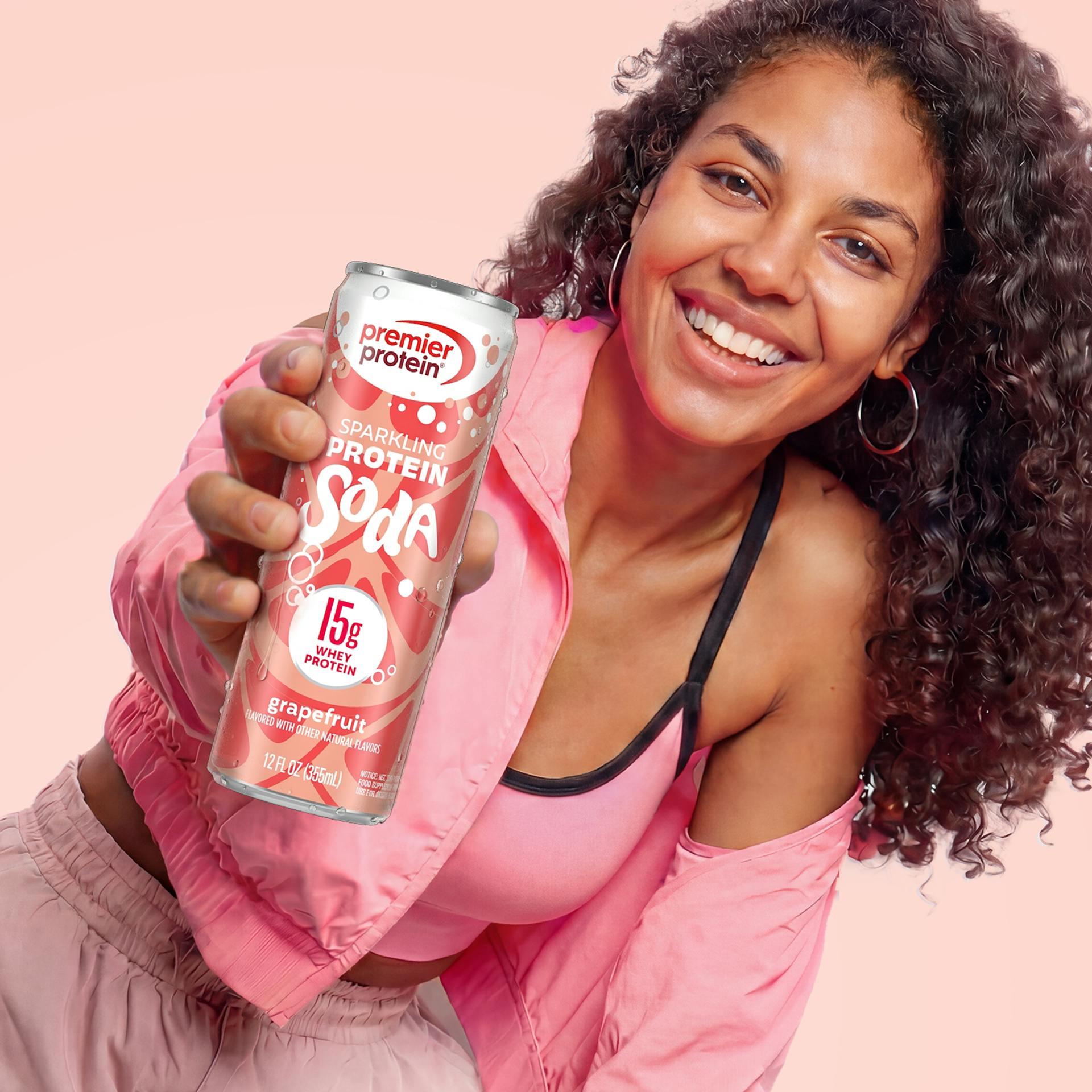Grapefruit Sparkling Protein Soda - 2
