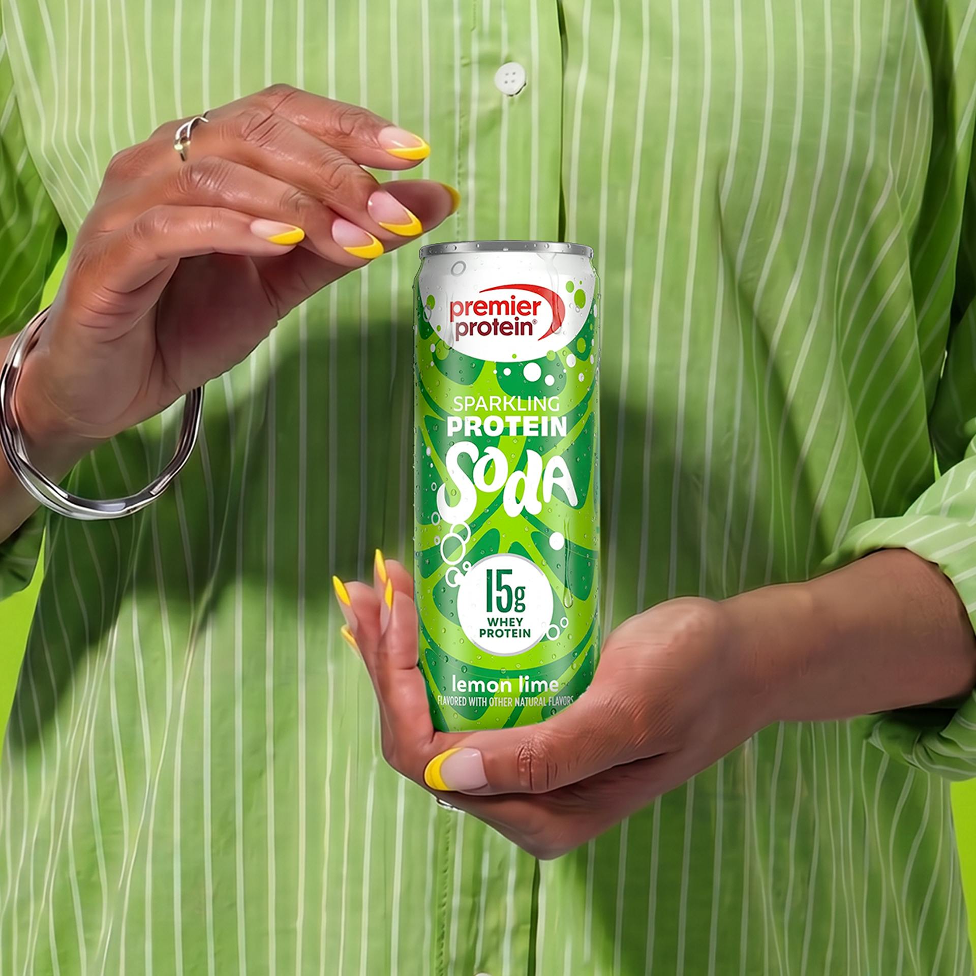 Lemon Lime Sparkling Protein Soda - 2