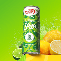 Lemon Lime Sparkling Protein Soda - 3