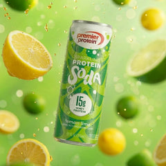 Lemon Lime Sparkling Protein Soda - 4