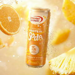 Pineapple Orange Sparkling Protein Soda - 4