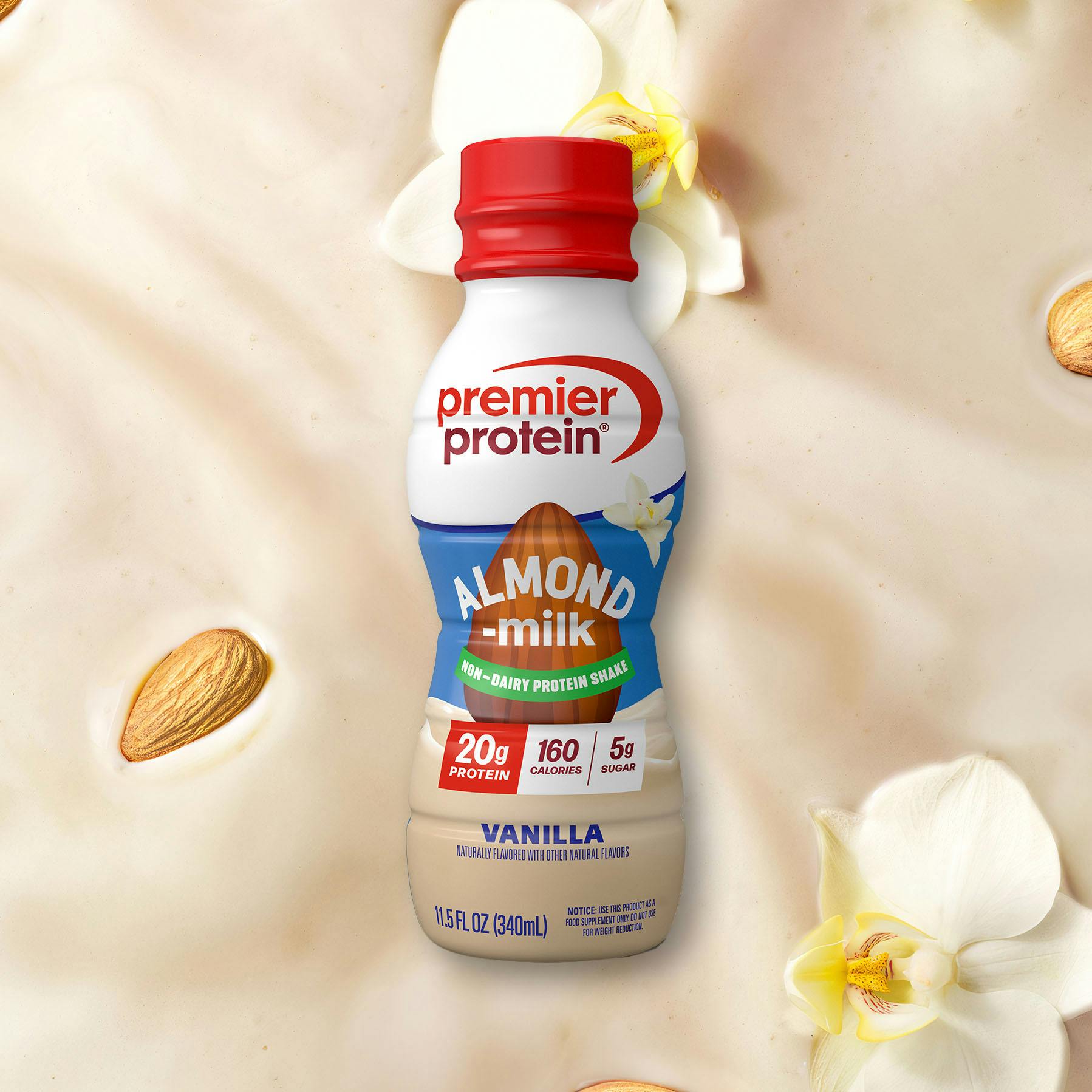 Vanilla Almondmilk Non-Dairy Protein Shake - 3